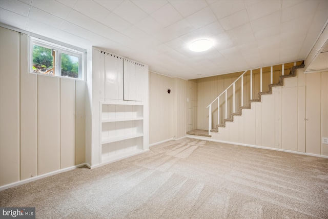 2013 Dayton St, Silver Spring, MD 20902 - below grade area featuring stairway and carpet flooring