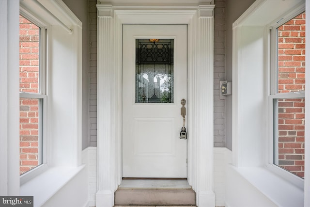 2013 Dayton St, Silver Spring, MD 20902 - property entrance with brick siding