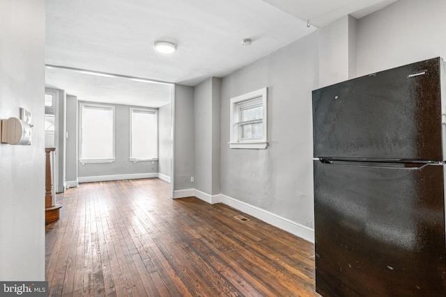 2006 N Mascher St, Philadelphia, PA 19122 - unfurnished living room with hardwood / wood-style floors and baseboards