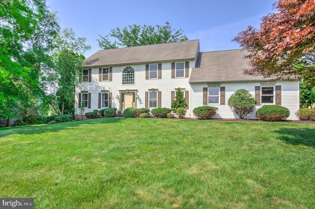 2912 Weaver Rd, Lancaster, PA 17601 - colonial inspired home with a front yard and a shingled roof