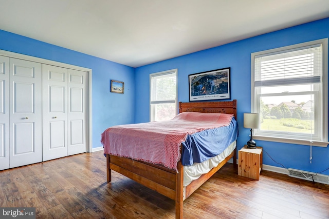 2912 Weaver Rd, Lancaster, PA 17601 - bedroom featuring hardwood / wood-style floors and a closet