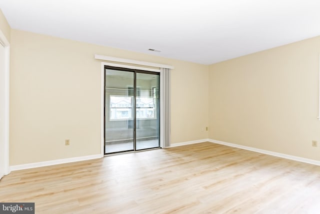 4421 Eastwinds, Chincoteague Island, VA 23336 - unfurnished room featuring light wood-type flooring