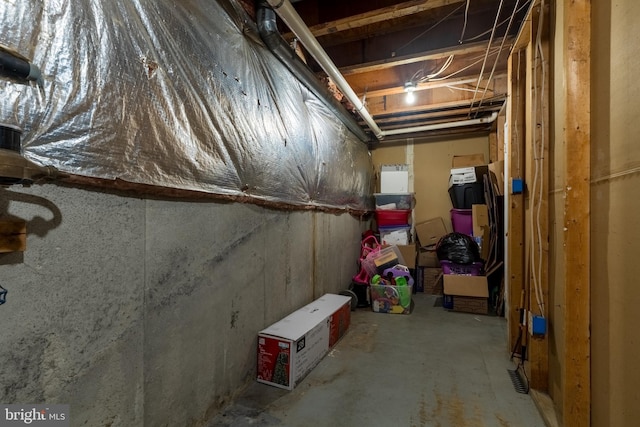 12803 Climbing Ivy Dr, Germantown, MD 20874 - view of unfinished basement