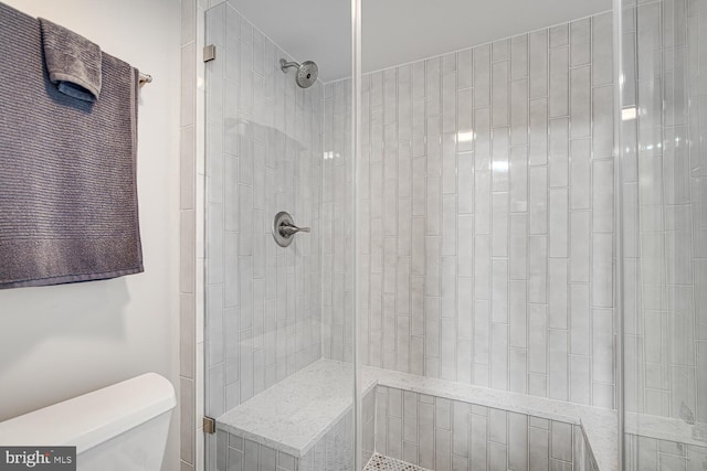 2413 Taylor Ave, Alexandria, VA 22302 - bathroom with a tile shower