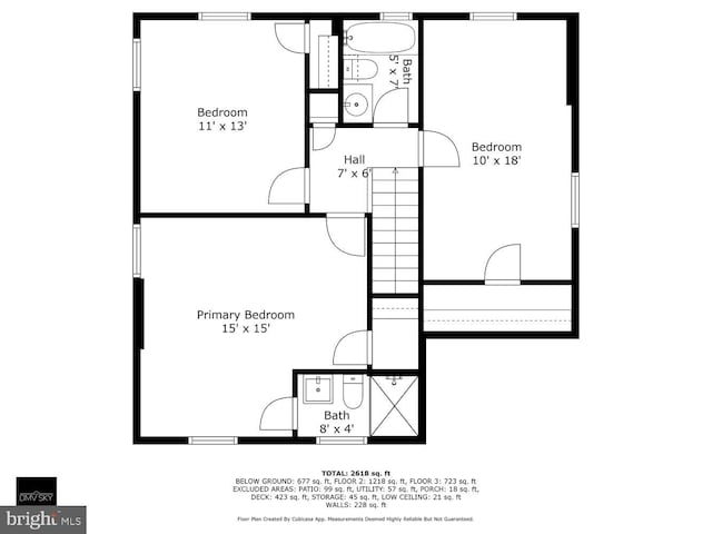 2413 Taylor Ave, Alexandria, VA 22302 - view of property floor plan