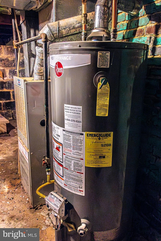 1504 Stricker, Druid, MD 21217 - utilities featuring water heater