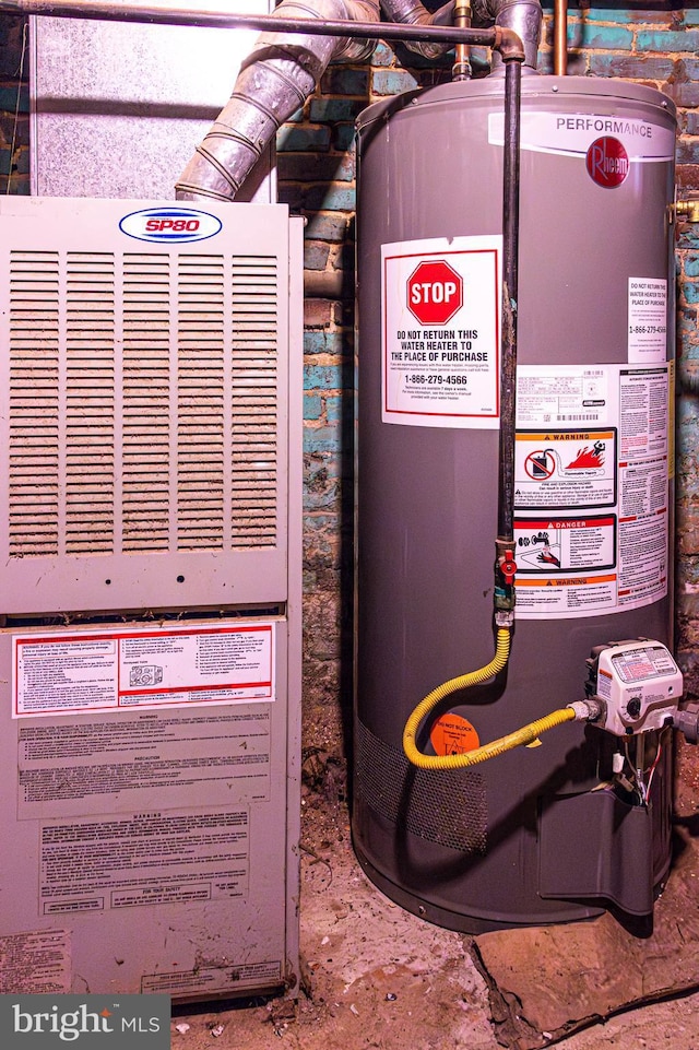 1504 Stricker, Druid, MD 21217 - utilities with gas water heater