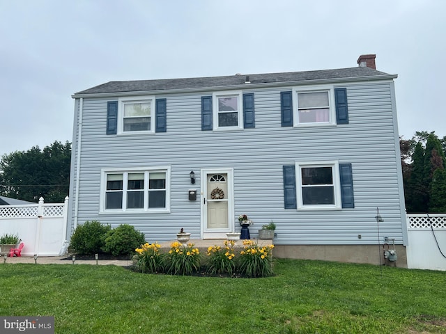 104 Scheivert Ave, Aston, PA 19014 - view of front of home featuring a chimney