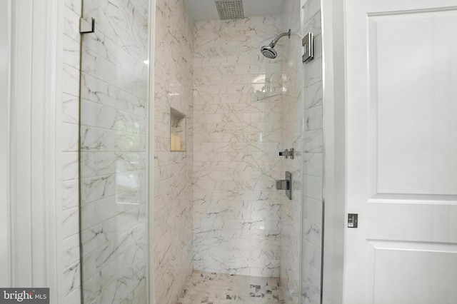3831 Fulton St NW, Washington, DC 20007 - full bathroom with a marble finish shower