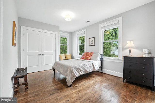 3831 Fulton St NW, Washington, DC 20007 - bedroom with a closet and wood finished floors