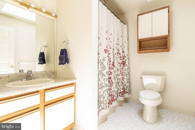 2381 Greensward S, Warrington, PA 18976 - full bathroom with vanity and a shower with curtain