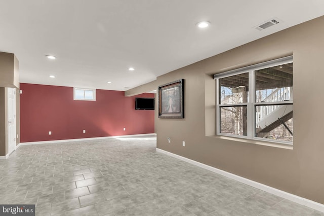 12177 Flowing Water Trl, Clarksville, MD 21029 - spare room with recessed lighting