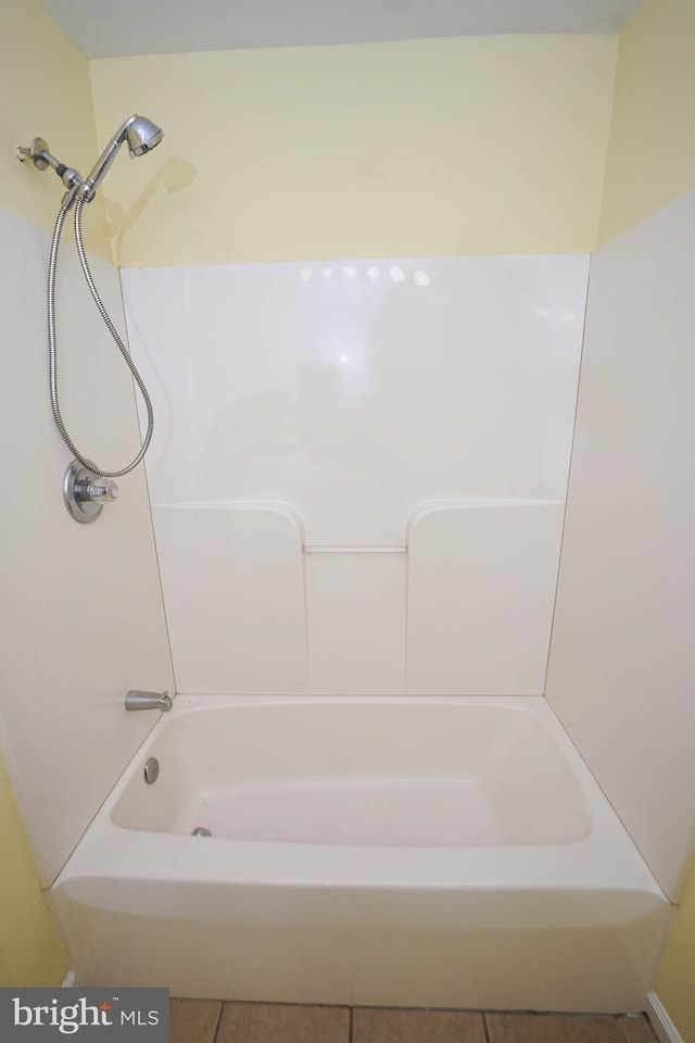 120 Ridgefield Ln, Fruitland, MD 21826 - bathroom with tile patterned flooring and bathtub / shower combination