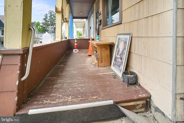 319 1st St, Slatington, PA 18080 - view of wooden deck