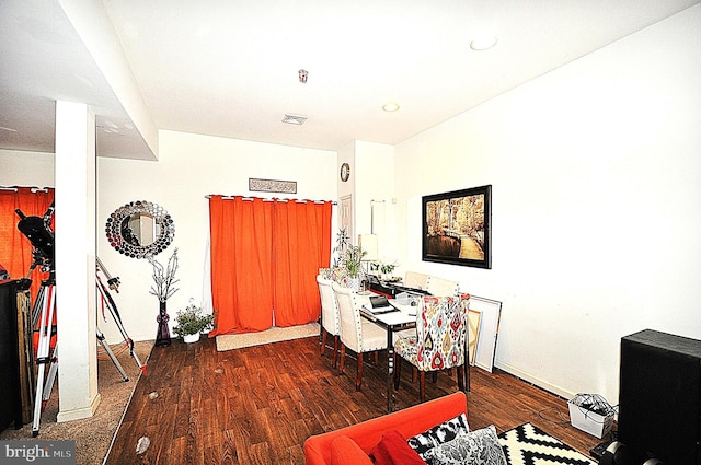 65 Emily Ct, Reading, PA 19606 - home office with wood finished floors and recessed lighting