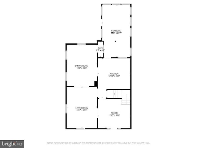 31 4th St, Hanover, PA 17331 - view of floor plan / room layout
