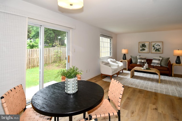 9835 Saint Cloud Ct, Fairfax, VA 22031 - living room with light wood-style floors and healthy amount of natural light