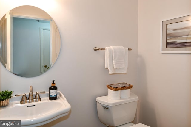 9835 Saint Cloud Ct, Fairfax, VA 22031 - half bathroom with a sink and toilet