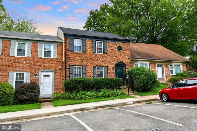 9835 Saint Cloud Ct, Fairfax, VA 22031 - view of front of property featuring uncovered parking and brick siding