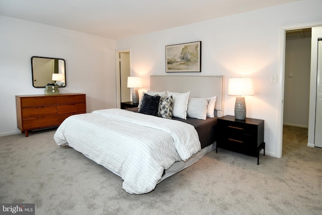 9835 Saint Cloud Ct, Fairfax, VA 22031 - bedroom featuring light carpet and baseboards