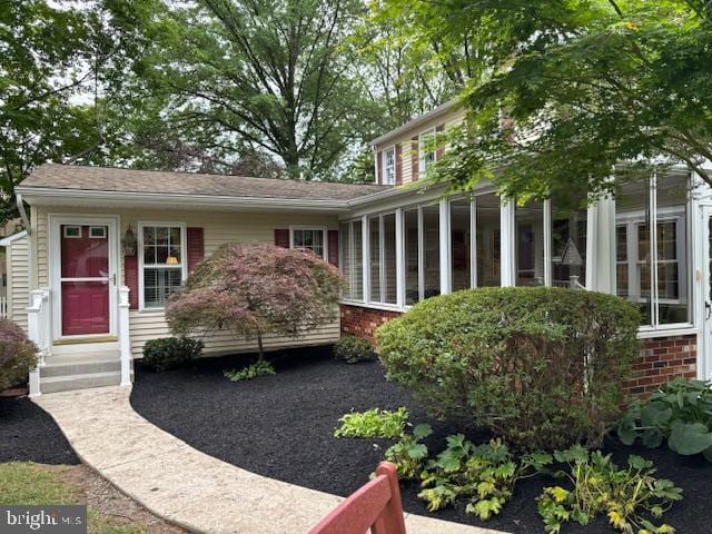 96 Karen Rd, Holland, PA 18966 - view of front facade with brick siding