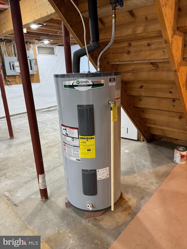400 27th St, Huntingdon, PA 16652 - utility room with water heater