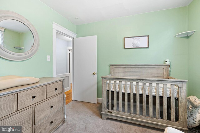 1123 Maple St, Conshohocken, PA 19428 - bedroom featuring light carpet