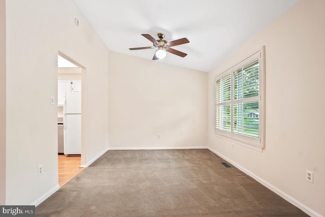 13 Gelding Ct, Olney, MD 20832 - carpeted empty room with a ceiling fan and baseboards