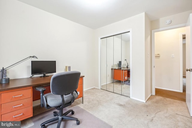 13 Gelding Ct, Olney, MD 20832 - home office featuring carpet flooring and baseboards