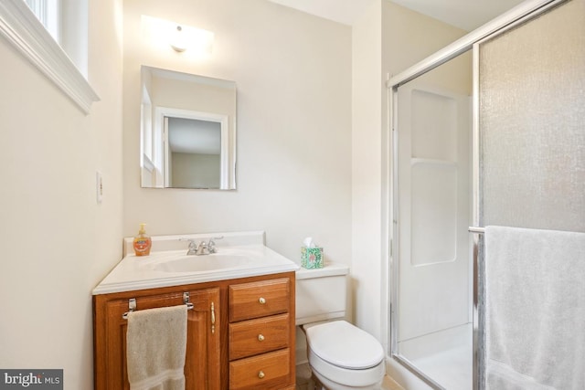 13 Gelding Ct, Olney, MD 20832 - bathroom with a shower stall and vanity