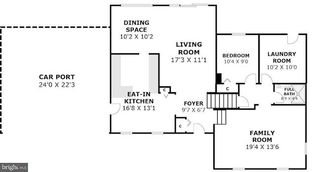 13 Gelding Ct, Olney, MD 20832 - view of property floor plan