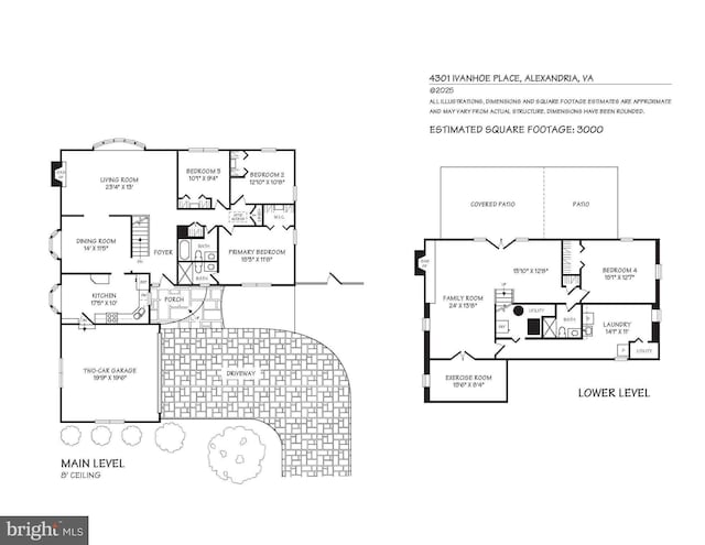 4301 Ivanhoe Pl, Alexandria, VA 22304 - view of room layout