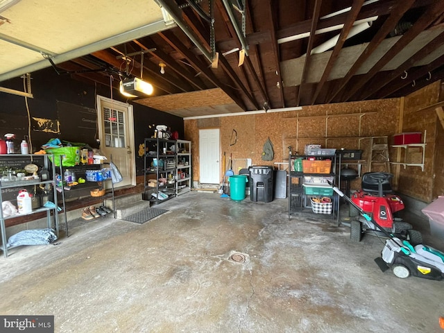 1105 Darlington Rd, Beaver Falls, PA 15010 - garage with a garage door opener