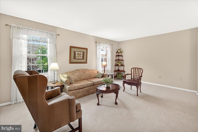 7504 Westlake Ter Unit 25, Bethesda, MD 20817 - carpeted living room featuring plenty of natural light