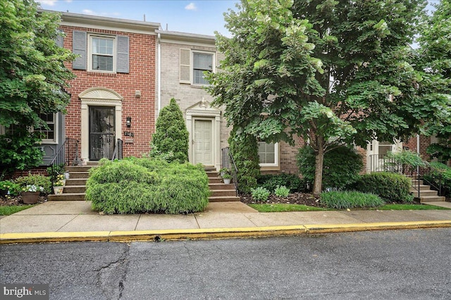7504 Westlake Ter Unit 25, Bethesda, MD 20817 - view of front of property featuring brick siding