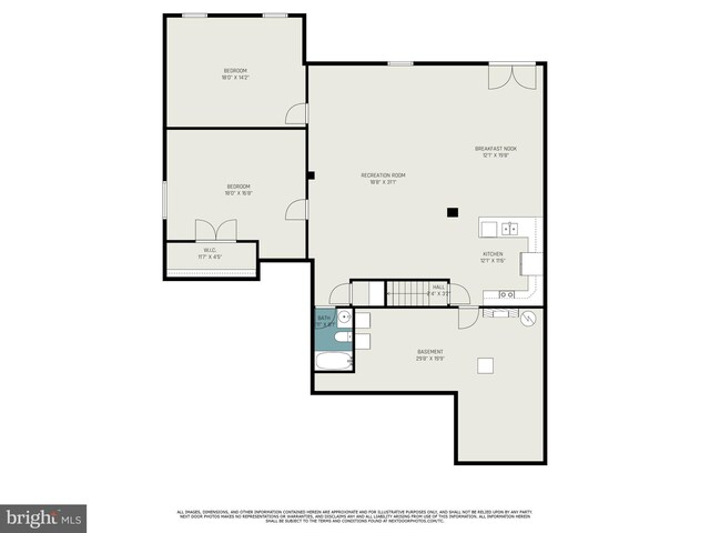 1404 Preserve Ln, Fredericksburg, VA 22401 - view of floor plan / room layout