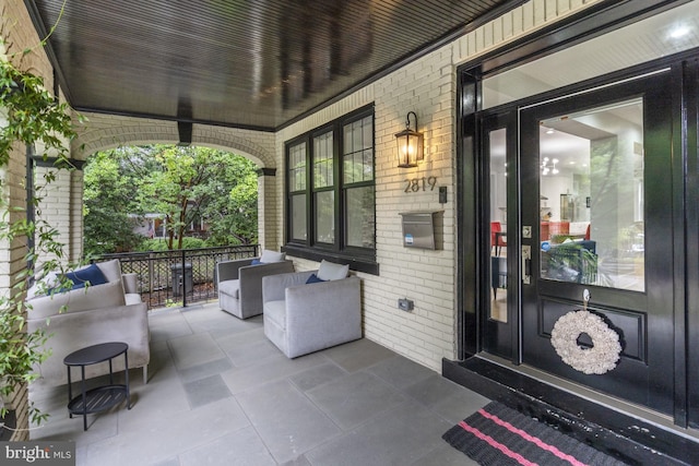 2819 Bellevue Ter NW, Washington, DC 20007 - view of porch