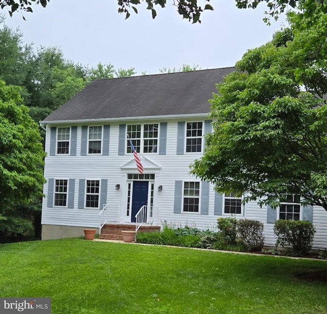 3040 Jones Rd, Dunkirk, MD 20754 - colonial-style house featuring a front yard