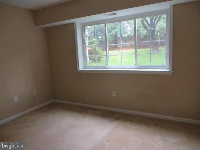 6915 Victoria Dr Unit C, Alexandria, VA 22310 - empty room with baseboards and light colored carpet