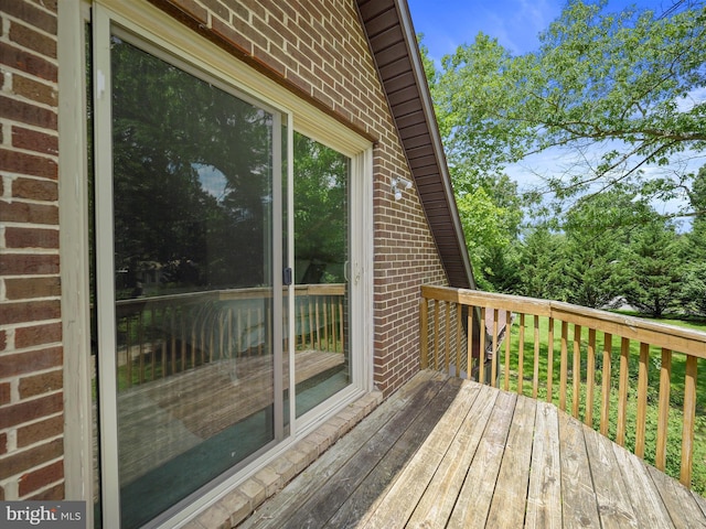 258 Merrimack, Falling Waters, WV 25419 - view of wooden deck