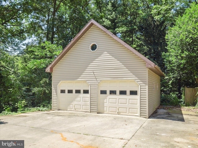 258 Merrimack, Falling Waters, WV 25419 - view of detached garage