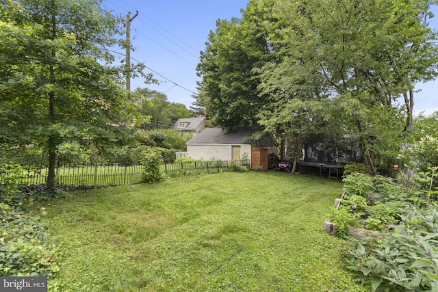 33 Waverly Rd, Wyncote, PA 19095 - view of yard with a storage unit