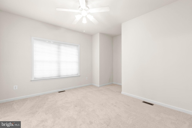 4049 Chatham Dr, King George, VA 22485 - carpeted spare room featuring ceiling fan and baseboards