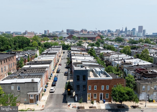 1001 S Carey St, Baltimore, MD 21223 - aerial view of skyline