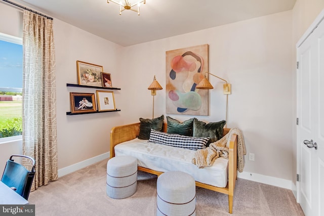 2703 Marsh Elder Dr, Cambridge, MD 21613 - living area featuring carpet flooring