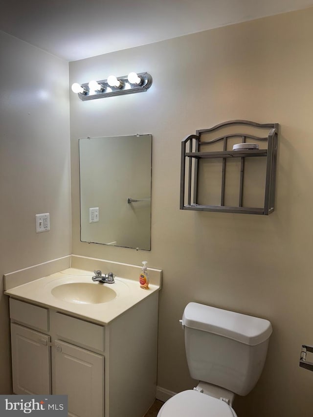 8902 Chesapeake Lighthouse Dr, North Beach, MD 20714 - half bath with toilet and vanity