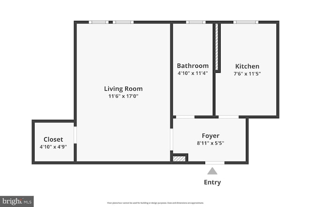 1725 17th St NW Unit 503, Washington, DC 20009 - view of property floor plan
