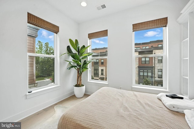 3536 Sutton Heights Cir, Fairfax, VA 22031 - bedroom with wood finished floors and baseboards