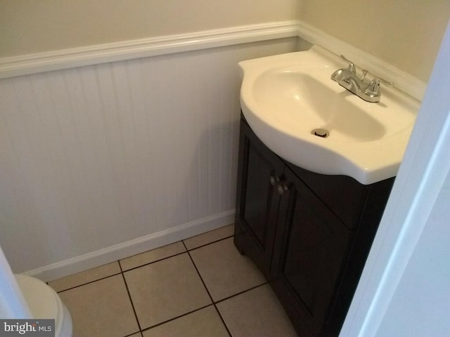 117 Clemens Ct, Lansdale, PA 19446 - bathroom with vanity and tile patterned floors