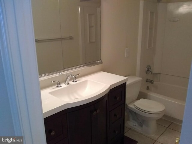 117 Clemens Ct, Lansdale, PA 19446 - bathroom featuring vanity, tile patterned flooring, and shower / washtub combination